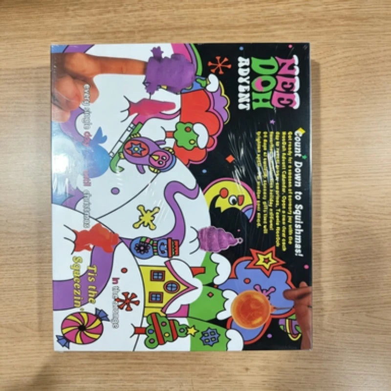 Needoh Advent Calend 2026 Ned Advent Holiday Squeeze Toy Cave Blind Box