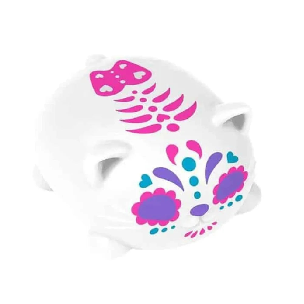 Needoh Sugar Skull Cats Soft Feel Fidget Toy