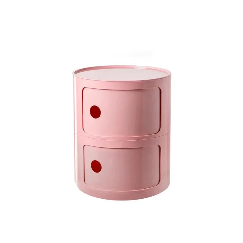 Creative Bedside Table Modern Simple Bedroom Storage Cabinet Multi-Layer Simple Plastic Side Cabinet Ins Internet Celebrity 협탁