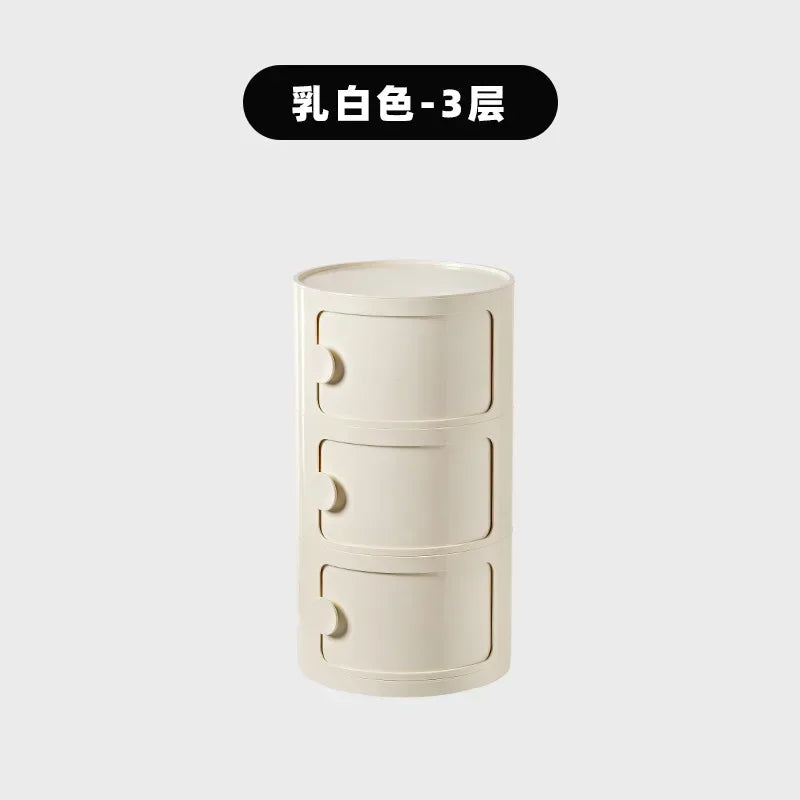 Creative Bedside Table Modern Simple Bedroom Storage Cabinet Multi-Layer Simple Plastic Side Cabinet Ins Internet Celebrity 협탁