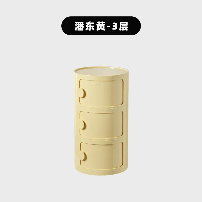 Creative Bedside Table Modern Simple Bedroom Storage Cabinet Multi-Layer Simple Plastic Side Cabinet Ins Internet Celebrity 협탁