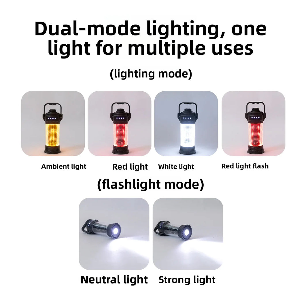 MOUNTAINHIKER 1500mAh Portable Retro Camping Lantern