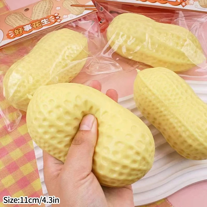 Squishy Toys BUTTER Texture Handmade 바나나곰 Kids Adults Funny Relieve Stress Tool Birthday Party Gift Favor Food Grade Silicone