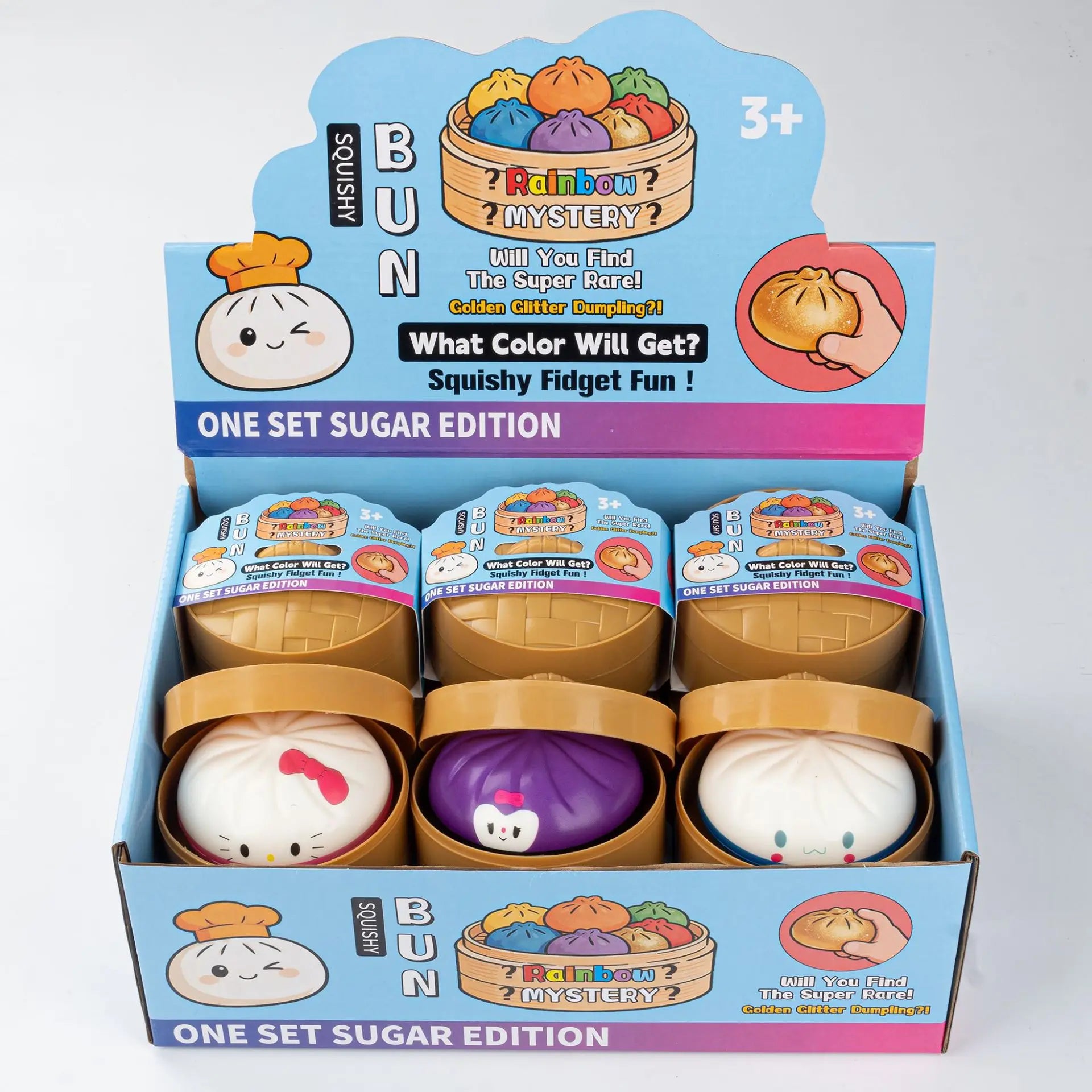Rainbow Mysteries Squishy Hello Kitty Squishy Fidget Fun Gifts Toys My Melody Squishy Relief Stress Fidget Toy Squishy Toys