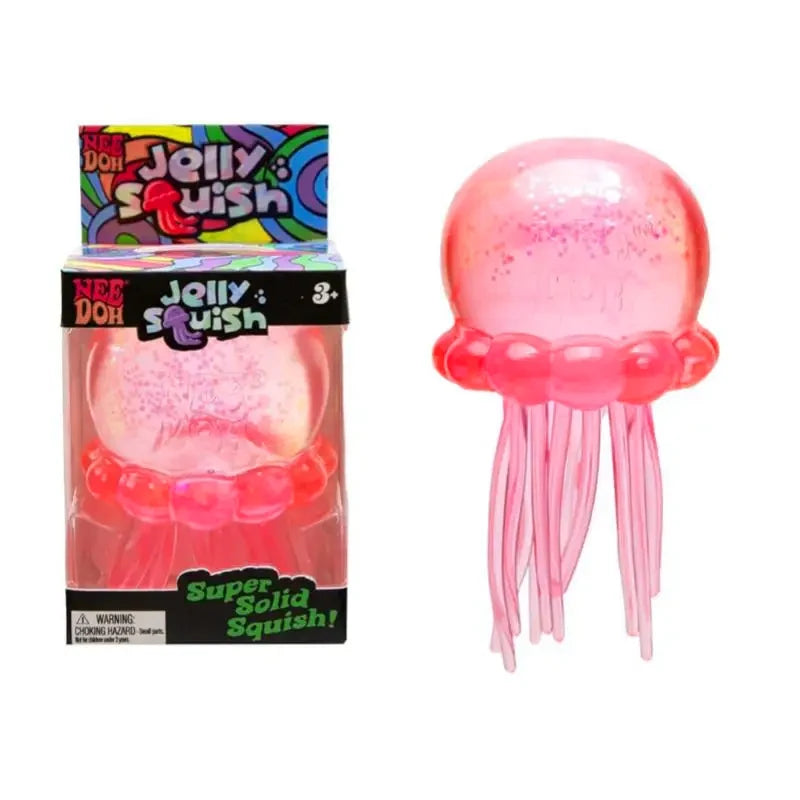 Jellyfish Squishy 3Color Soft Stress Relief Toy