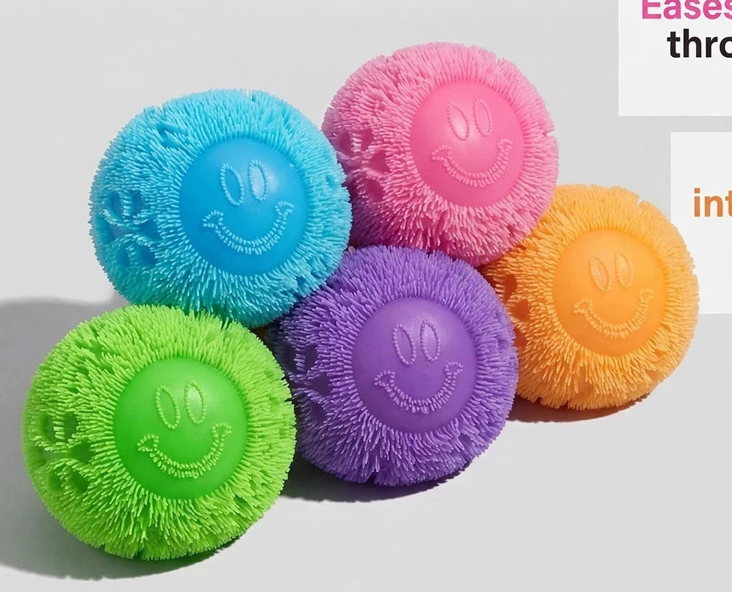 Needoh Fuzz Ball Squishy