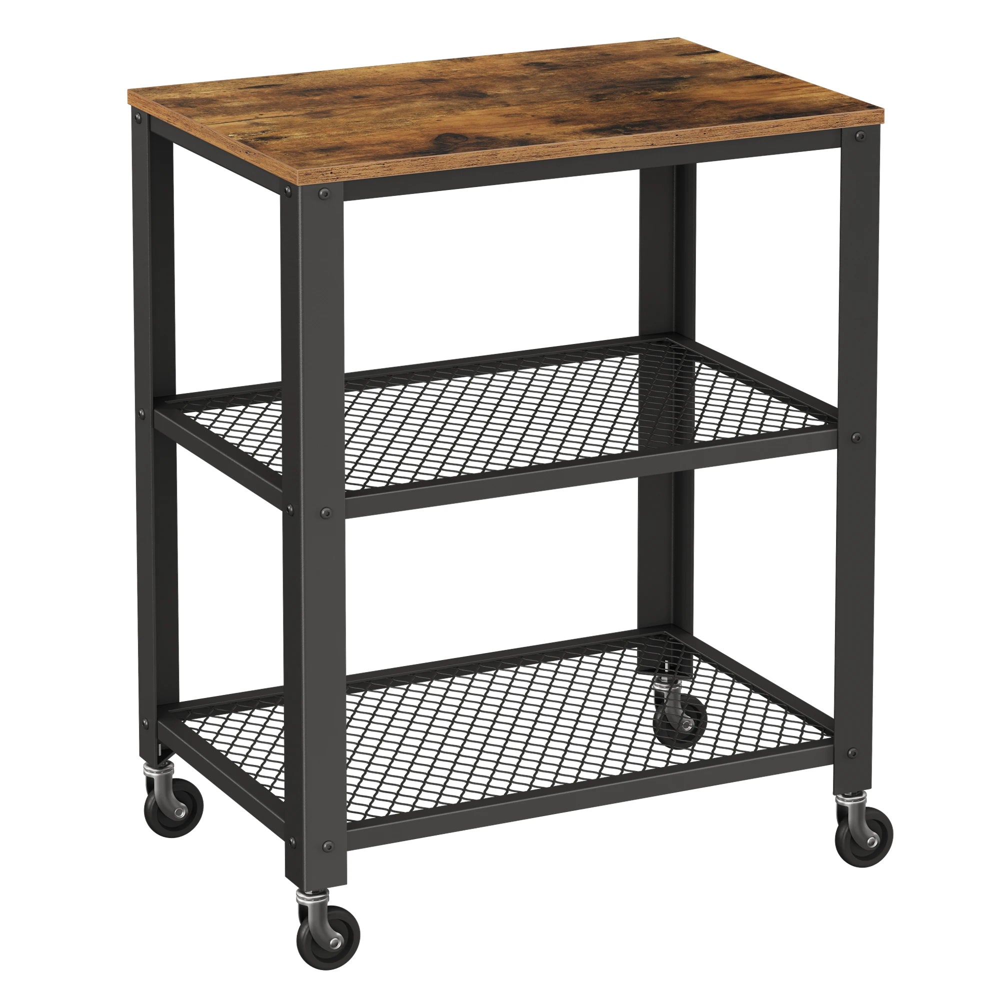 VASAGLE Rolling Service Cart