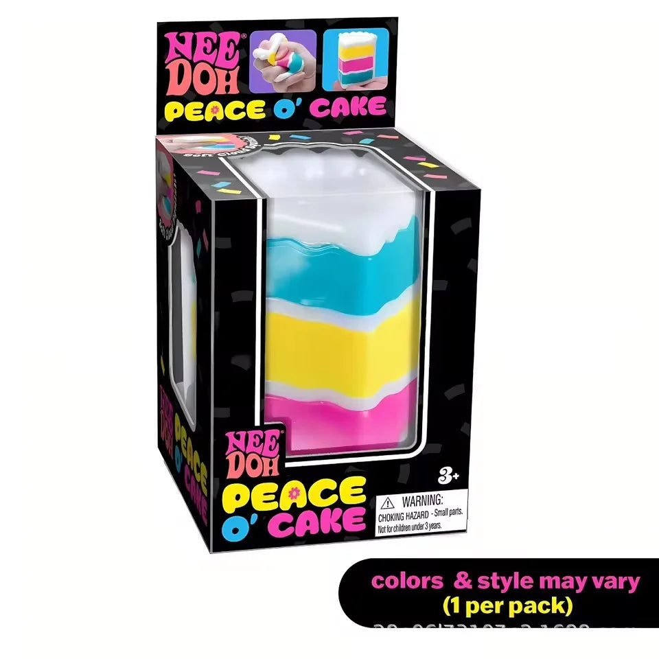 Needoh Fuzz Ball Peace of Cake - Cone - Cloud and Others