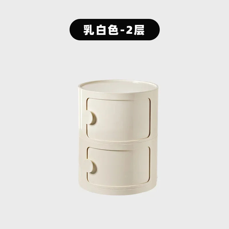 Creative Bedside Table Modern Simple Bedroom Storage Cabinet Multi-Layer Simple Plastic Side Cabinet Ins Internet Celebrity 협탁