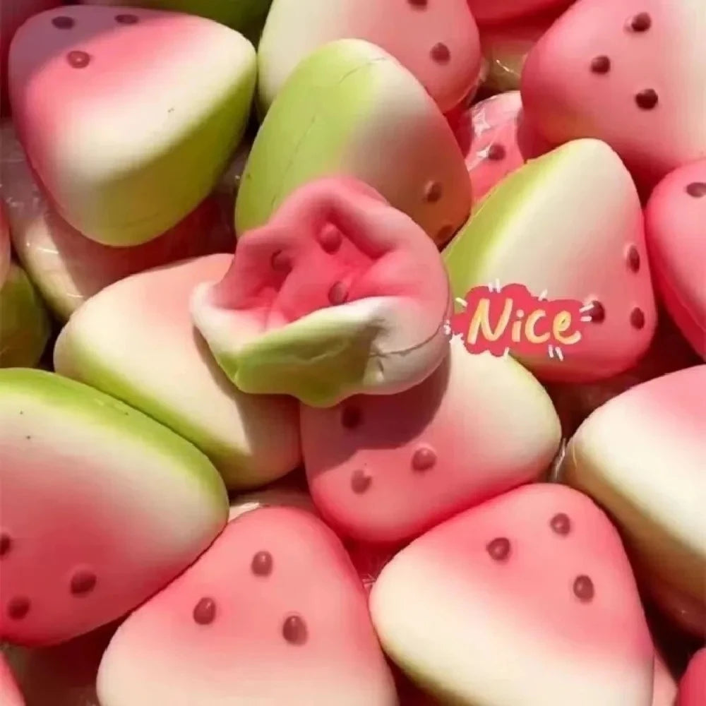 Watermelon Fidget Toy Anti-Stress Slow Rising Fruit Pinch Squeeze Stress Reliever Funny Pressure Reducer Prop