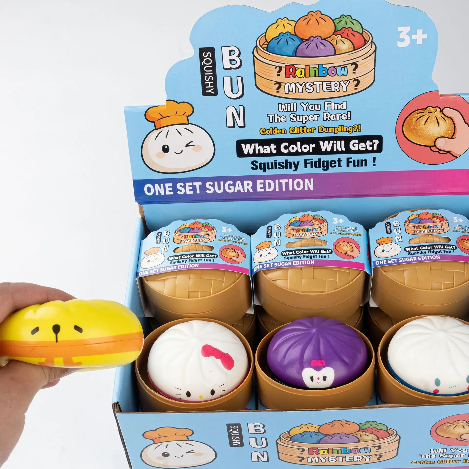 Rainbow Mysteries Squishy Hello Kitty Squishy Fidget Fun Gifts Toys My Melody Squishy Relief Stress Fidget Toy Squishy Toys