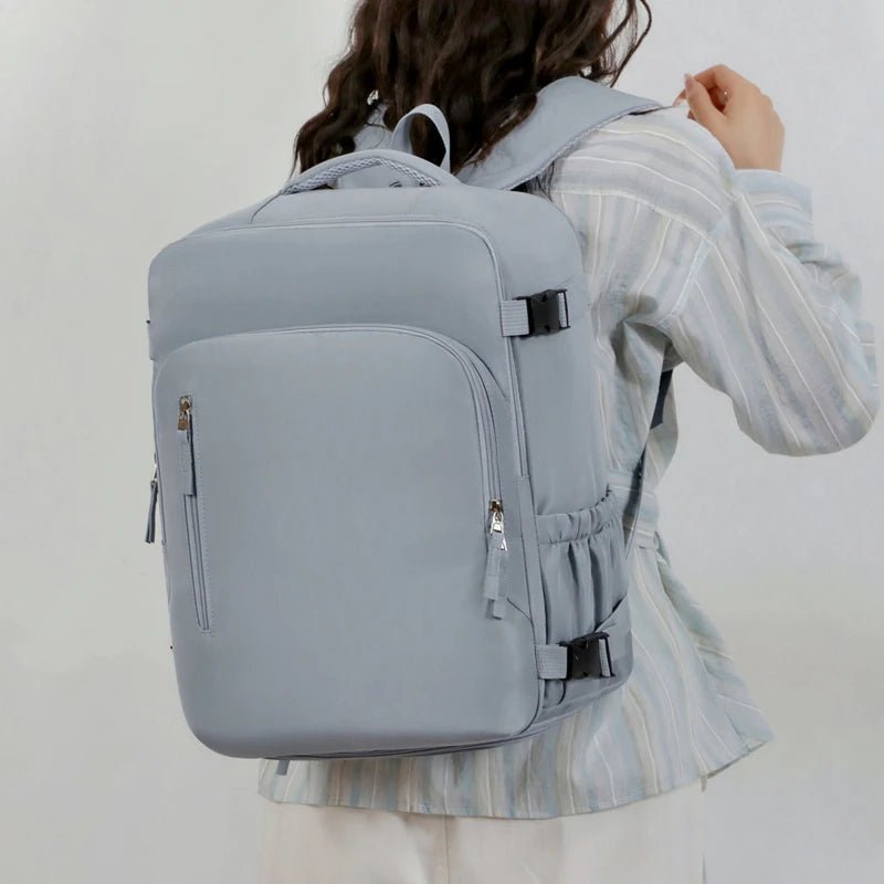 Travel Backpack，Women's backpack，Short-distance business travel bag，Lightweight large-capacity luggage bag，Computer backpack