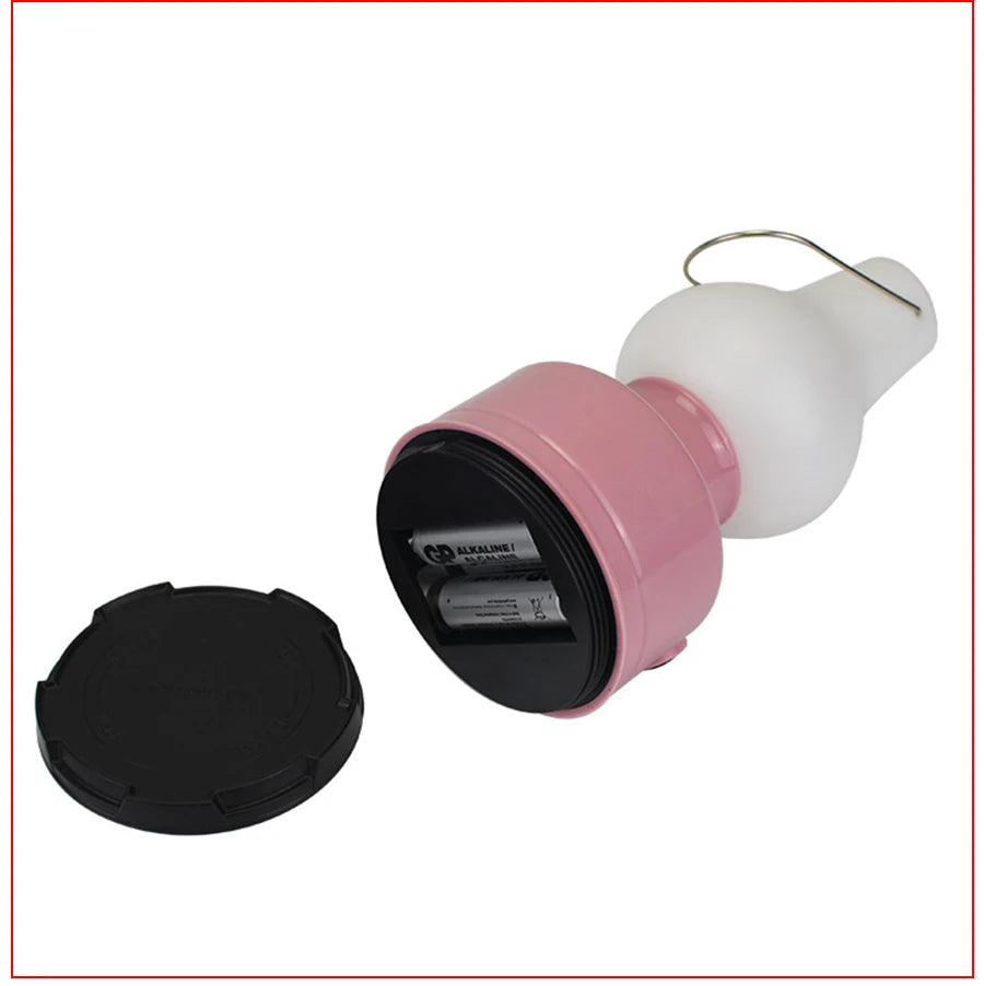 Portable Camping Lights Waterproof Outdoor Camp Lamp 2 Lighting Modes Tent Lamp for Hiking Climbing Yard