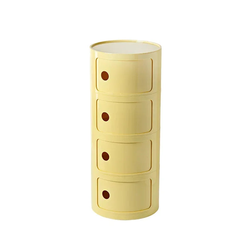 Creative Bedside Table Modern Simple Bedroom Storage Cabinet Multi-Layer Simple Plastic Side Cabinet Ins Internet Celebrity 협탁