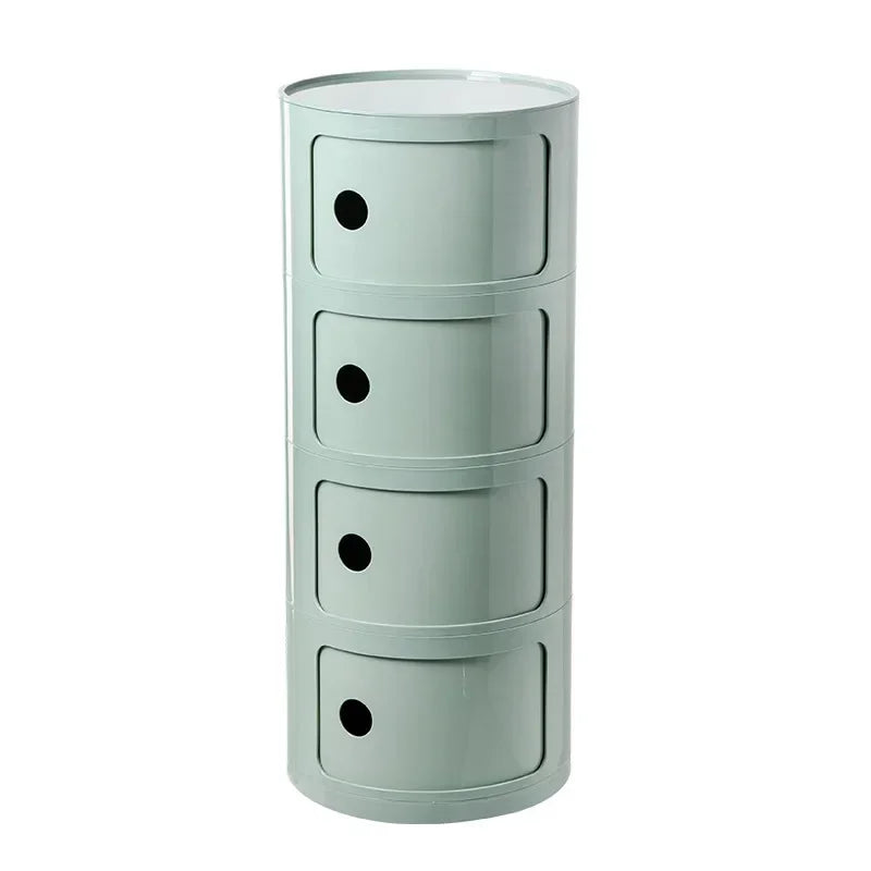 Creative Bedside Table Modern Simple Bedroom Storage Cabinet Multi-Layer Simple Plastic Side Cabinet Ins Internet Celebrity 협탁