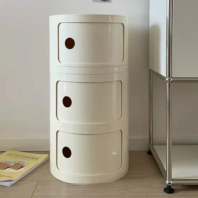 Creative Bedside Table Modern Simple Bedroom Storage Cabinet Multi-Layer Simple Plastic Side Cabinet Ins Internet Celebrity 협탁