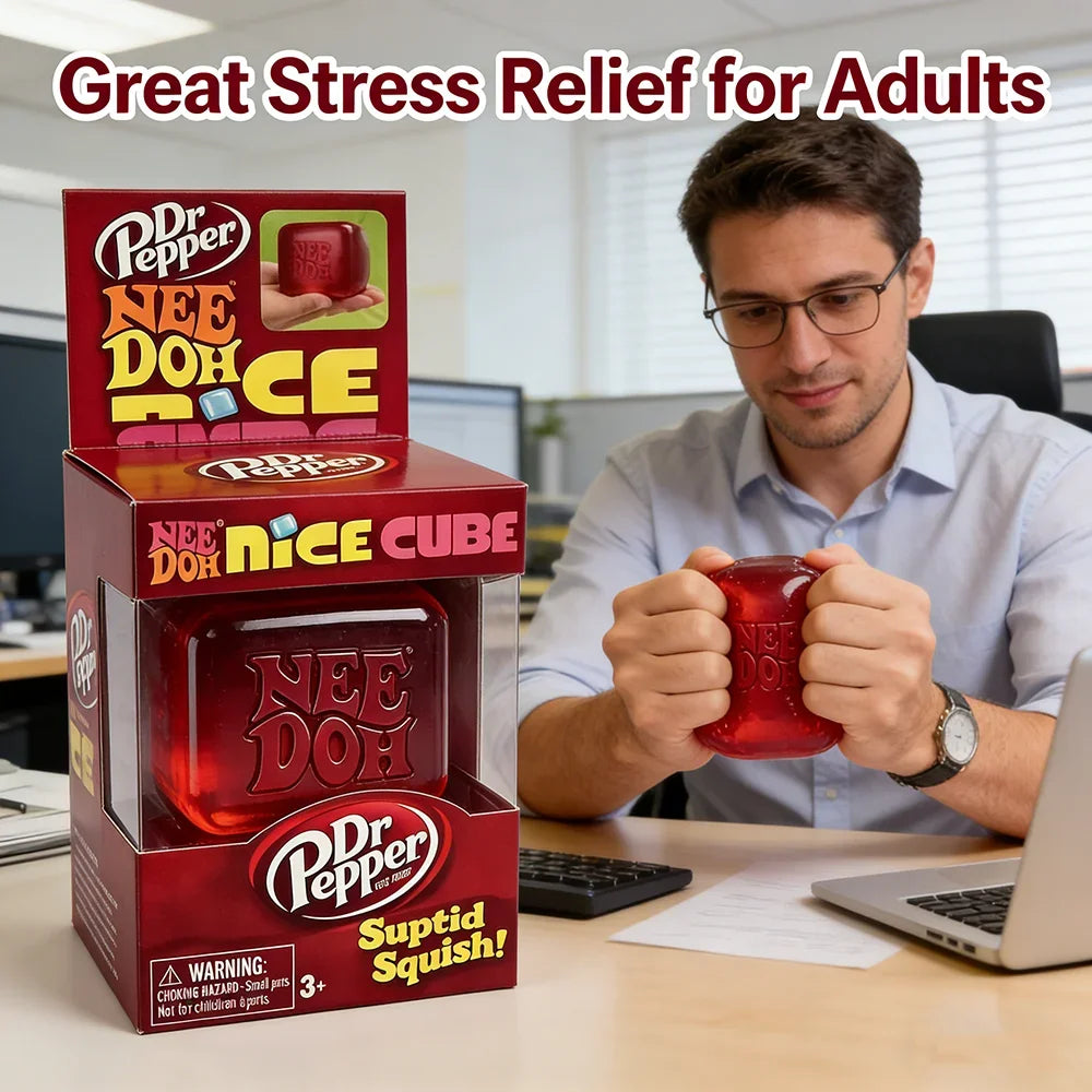 Dr Pepper NeeDoh & Jelly Fish Squishy Toy