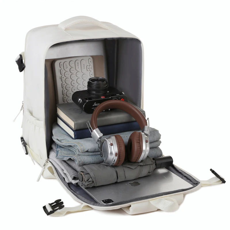 Travel Backpack，Women's backpack，Short-distance business travel bag，Lightweight large-capacity luggage bag，Computer backpack