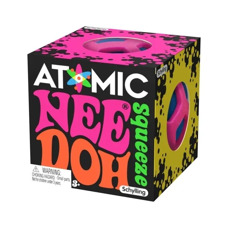 New /*Schylling Needoh /Atomic Stress Relief.,Ball Squishies Toy Blind /Box Adult Party Gift Tool Stress Relief Toy Fidget Toys