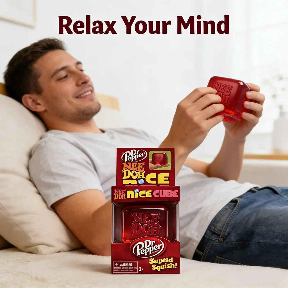 Dr Pepper NeeDoh & Jelly Fish Squishy Toy