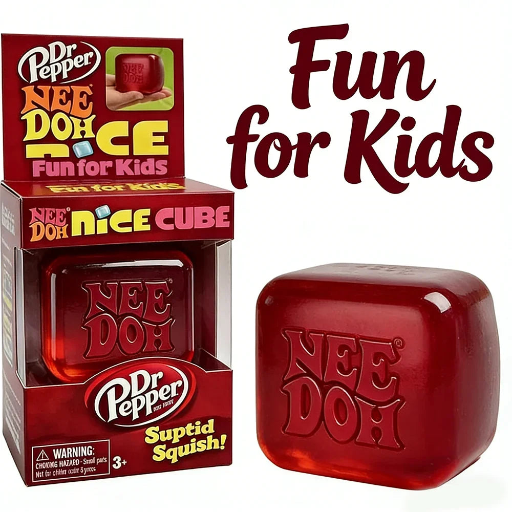 Dr Pepper NeeDoh & Jelly Fish Squishy Toy