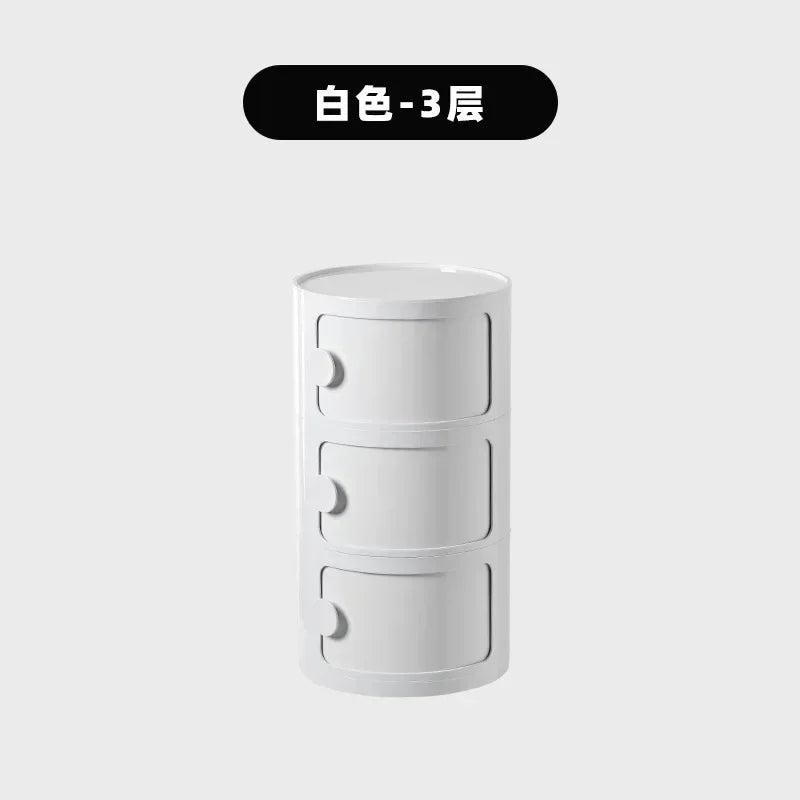 Creative Bedside Table Modern Simple Bedroom Storage Cabinet Multi-Layer Simple Plastic Side Cabinet Ins Internet Celebrity 협탁