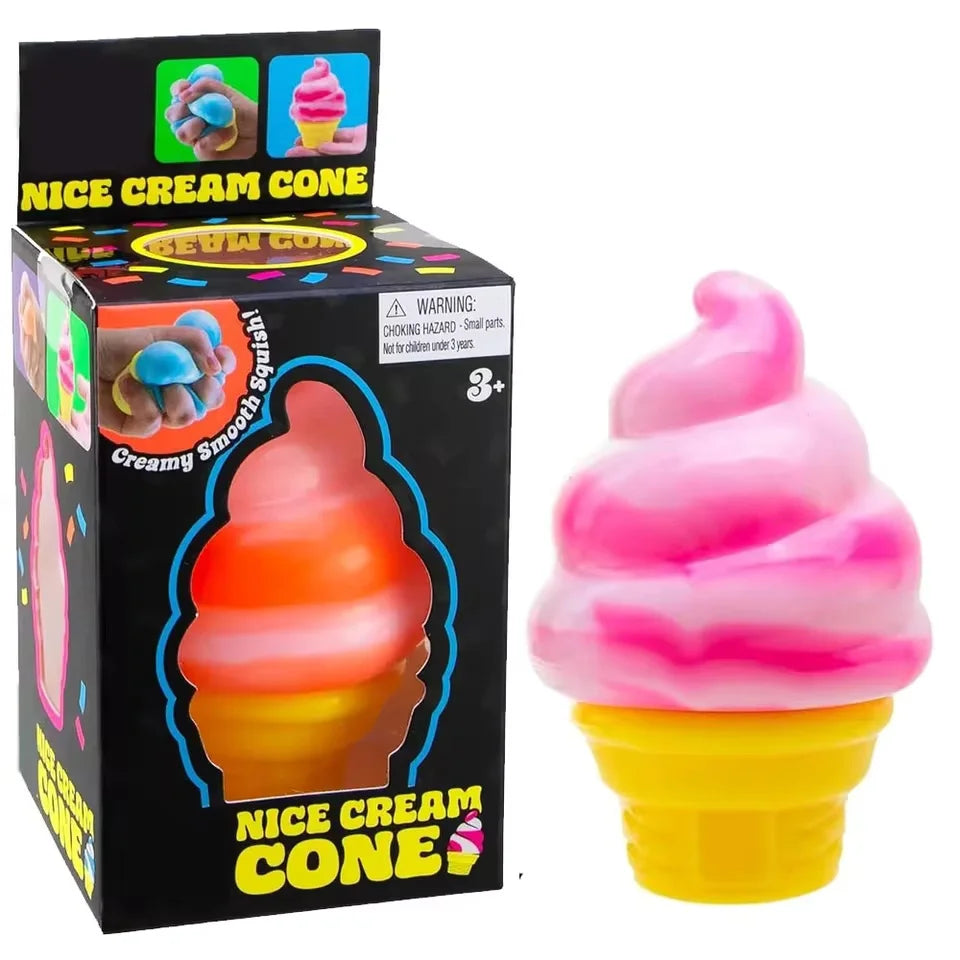 Needoh Fuzz Ball Peace of Cake - Cone - Cloud and Others