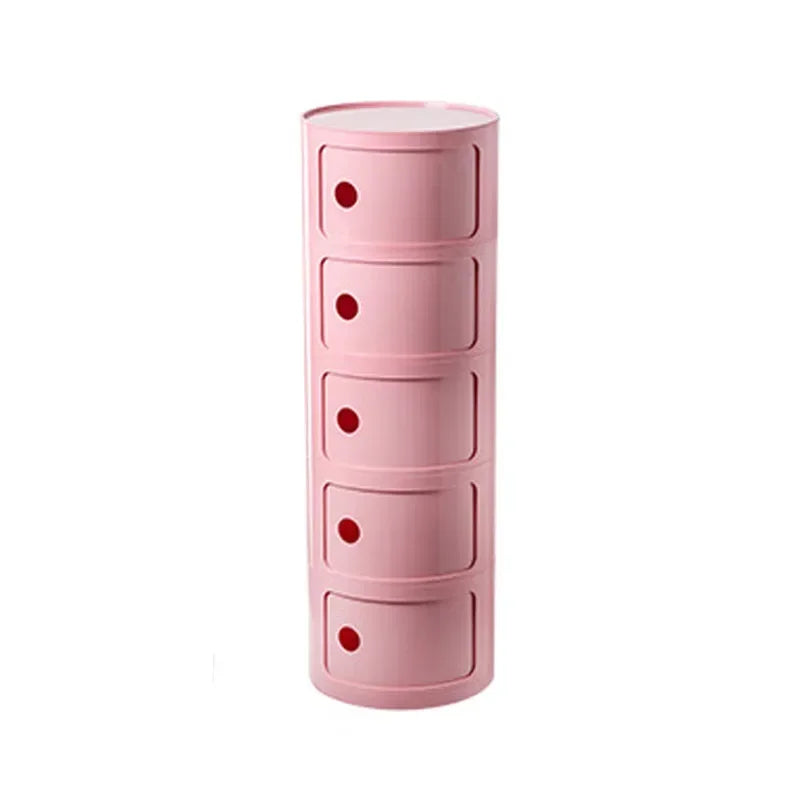 Creative Bedside Table Modern Simple Bedroom Storage Cabinet Multi-Layer Simple Plastic Side Cabinet Ins Internet Celebrity 협탁