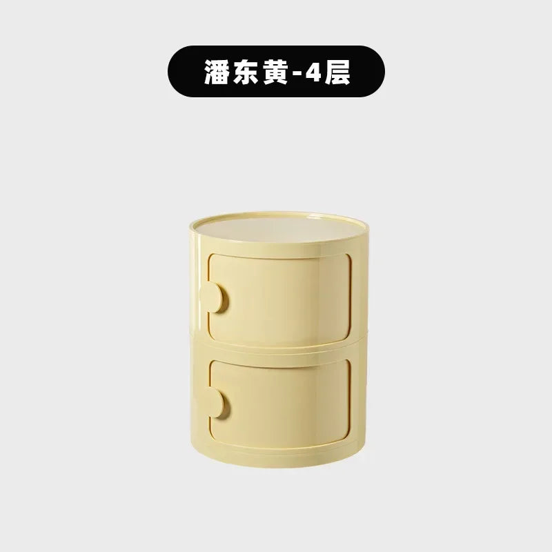 Creative Bedside Table Modern Simple Bedroom Storage Cabinet Multi-Layer Simple Plastic Side Cabinet Ins Internet Celebrity 협탁