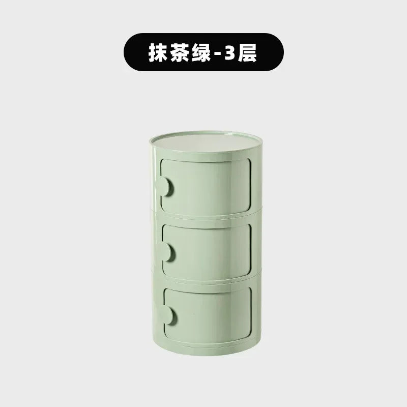 Creative Bedside Table Modern Simple Bedroom Storage Cabinet Multi-Layer Simple Plastic Side Cabinet Ins Internet Celebrity 협탁