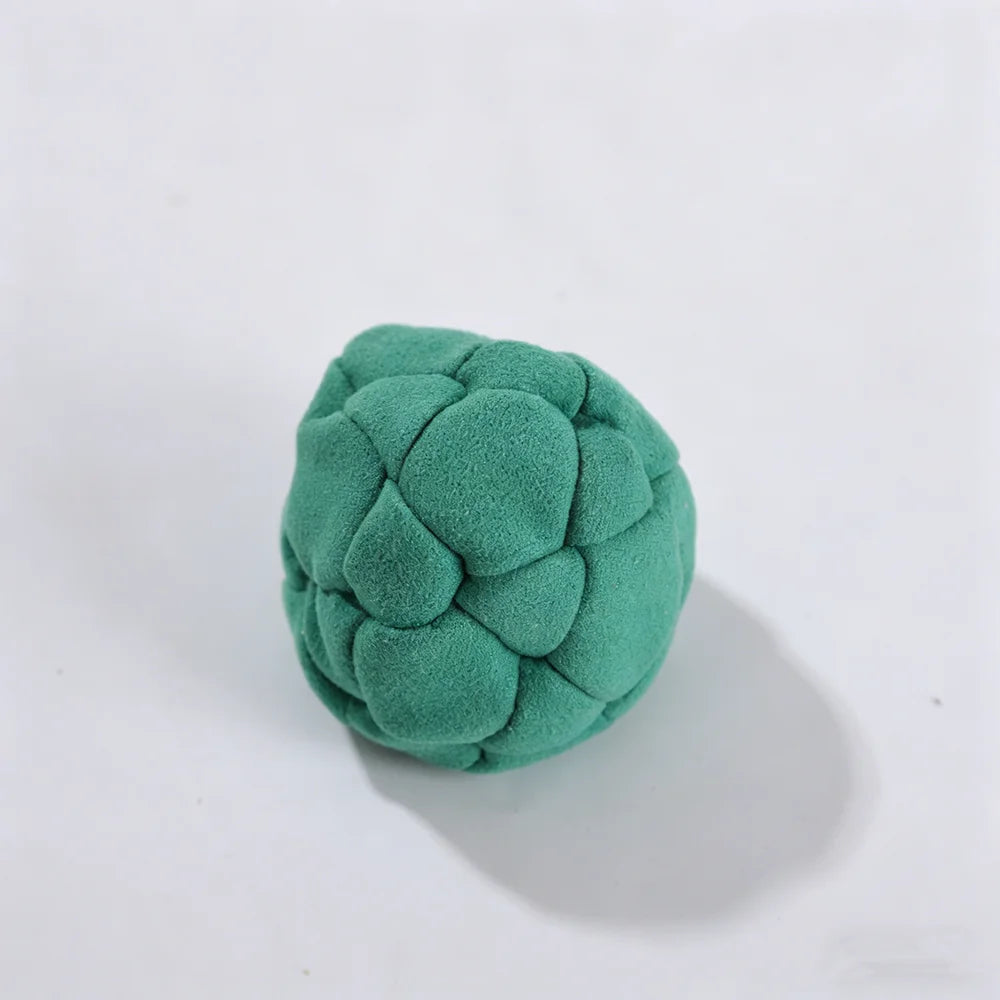 Hand-Made Knitted Footbag Sacks, Hacky Sack Assorted Foot Bag Crochet Hackys Ball for Adults, Juggling Balls for Beginners