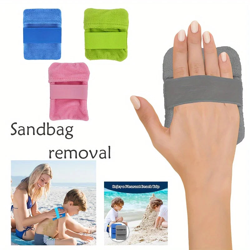 Beach Sand Removal Gloves Lightweight and Hand-washable Suitable for Outdoor Beach Use Sandproof Beach Towels