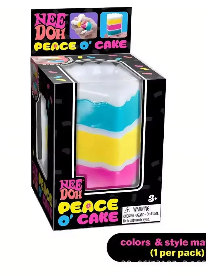 Needoh Fuzz Ball Peace of Cake - Cone - Cloud and Others