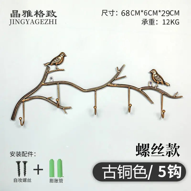Creative Wall Hanging Clothes Hanger Upon Entering The Doorcoat Rack No Punching Holes At The Entrance Wall Clothes Hook