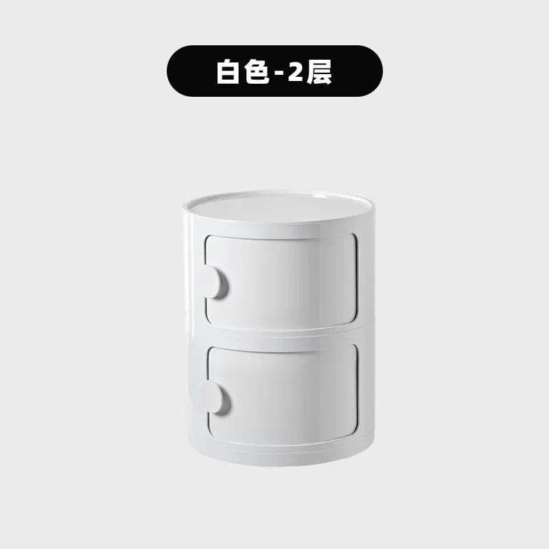 Creative Bedside Table Modern Simple Bedroom Storage Cabinet Multi-Layer Simple Plastic Side Cabinet Ins Internet Celebrity 협탁