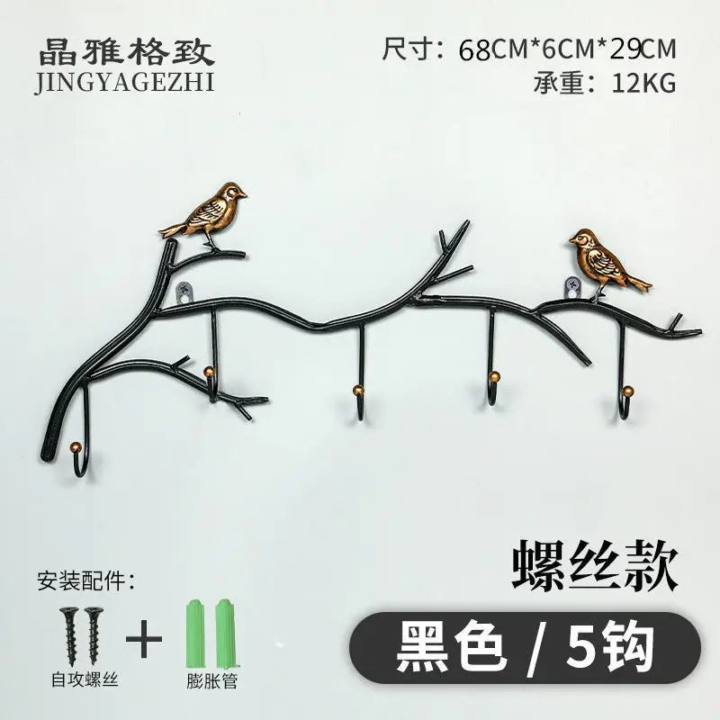 Creative Wall Hanging Clothes Hanger Upon Entering The Doorcoat Rack No Punching Holes At The Entrance Wall Clothes Hook