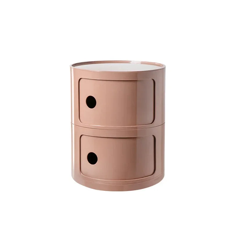 Creative Bedside Table Modern Simple Bedroom Storage Cabinet Multi-Layer Simple Plastic Side Cabinet Ins Internet Celebrity 협탁