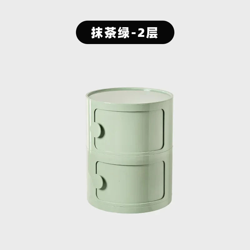 Creative Bedside Table Modern Simple Bedroom Storage Cabinet Multi-Layer Simple Plastic Side Cabinet Ins Internet Celebrity 협탁