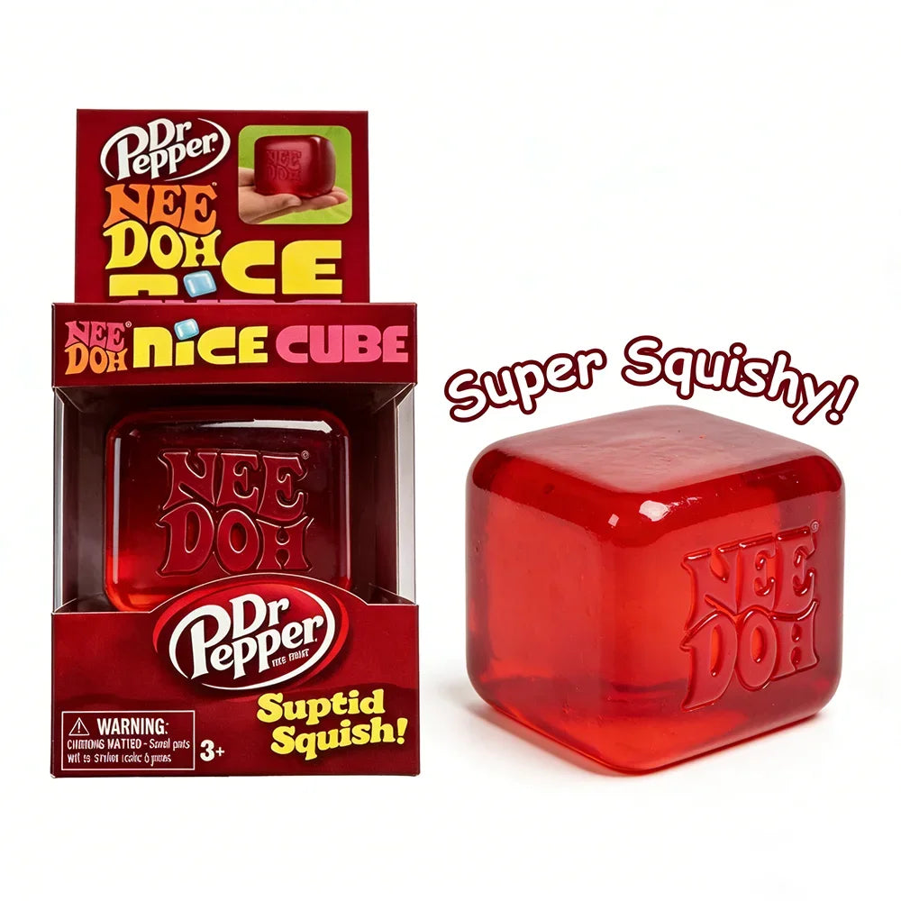 Dr Pepper NeeDoh & Jelly Fish Squishy Toy