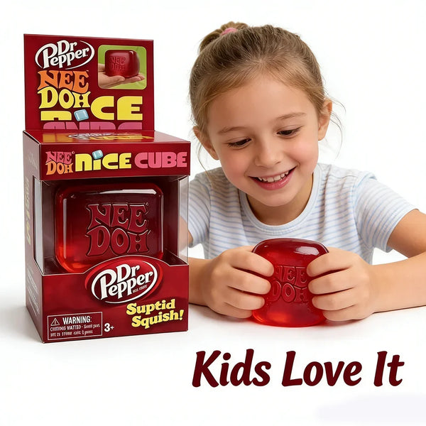Dr Pepper NeeDoh & Jelly Fish Squishy Toy