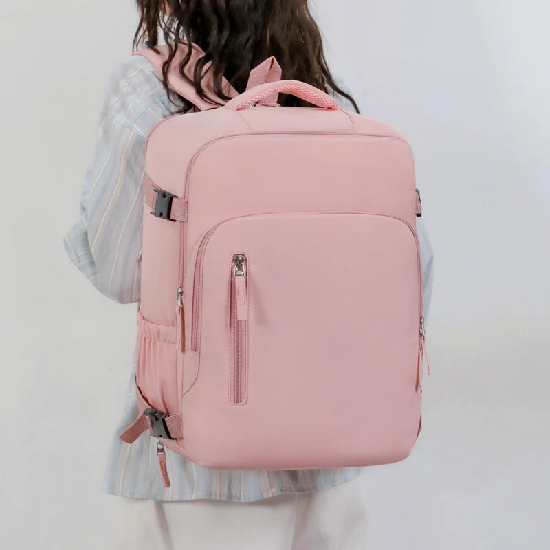 Travel Backpack，Women's backpack，Short-distance business travel bag，Lightweight large-capacity luggage bag，Computer backpack