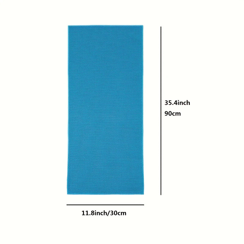 Cooling Towel Instant Relief Microfiber Cool Towels Chilling Neck Wrap Ice Cold Rags for Sports Fitness Camping Cycling Hiking