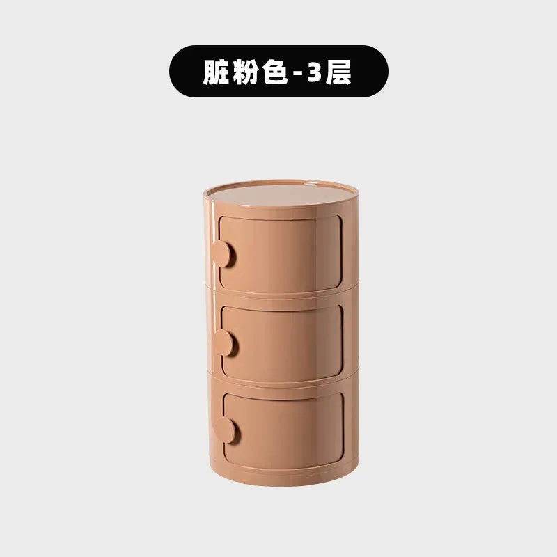 Creative Bedside Table Modern Simple Bedroom Storage Cabinet Multi-Layer Simple Plastic Side Cabinet Ins Internet Celebrity 협탁