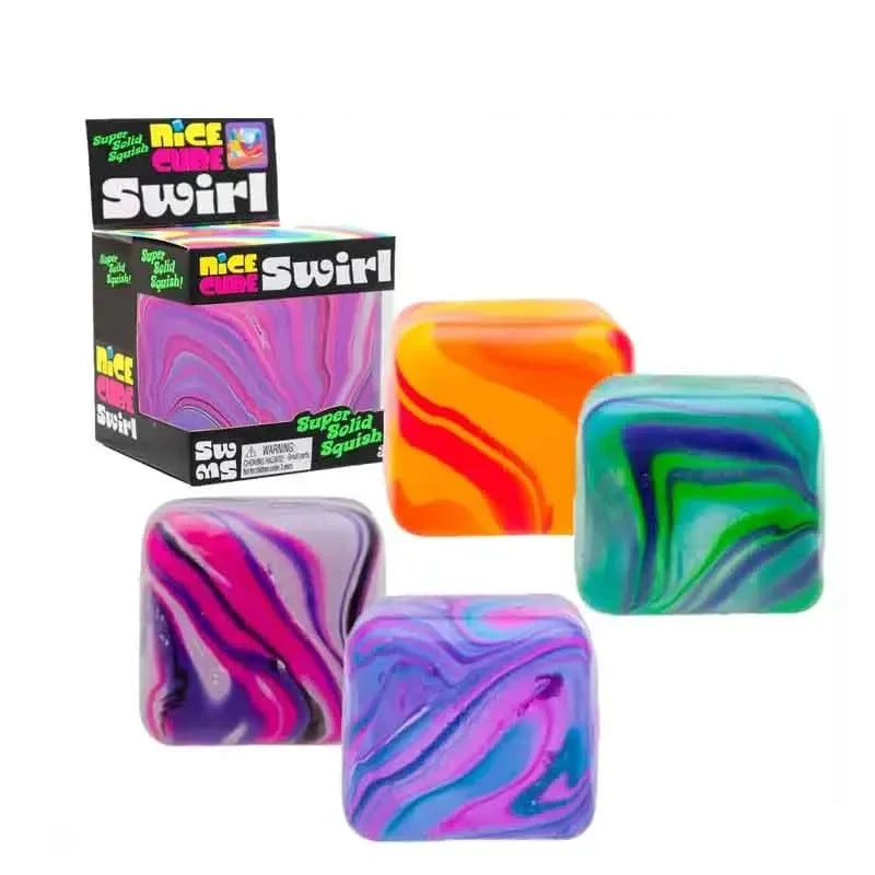 Needoh Soft and Sensory Stress-relief Toy Cube Filled with Gel
