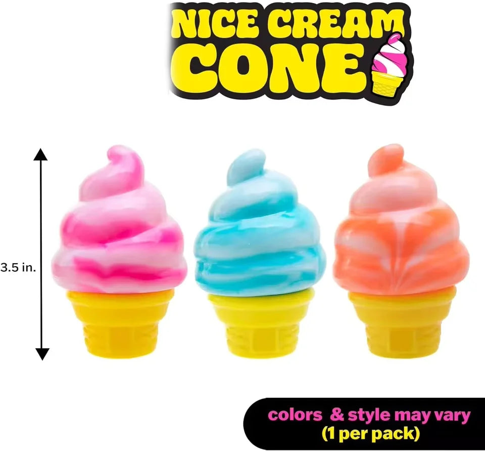 Needoh Fuzz Ball Peace of Cake - Cone - Cloud and Others