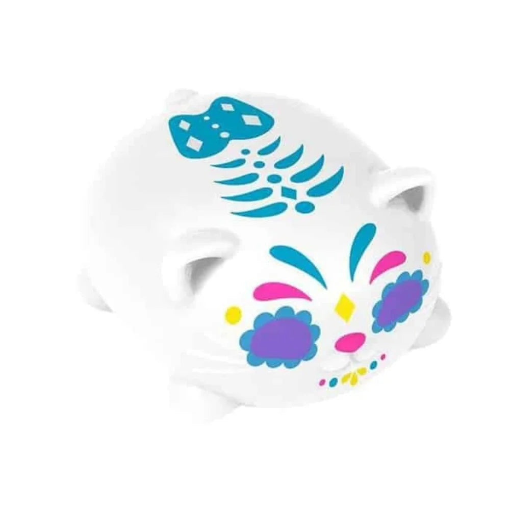 Needoh Sugar Skull Cats Soft Feel Fidget Toy