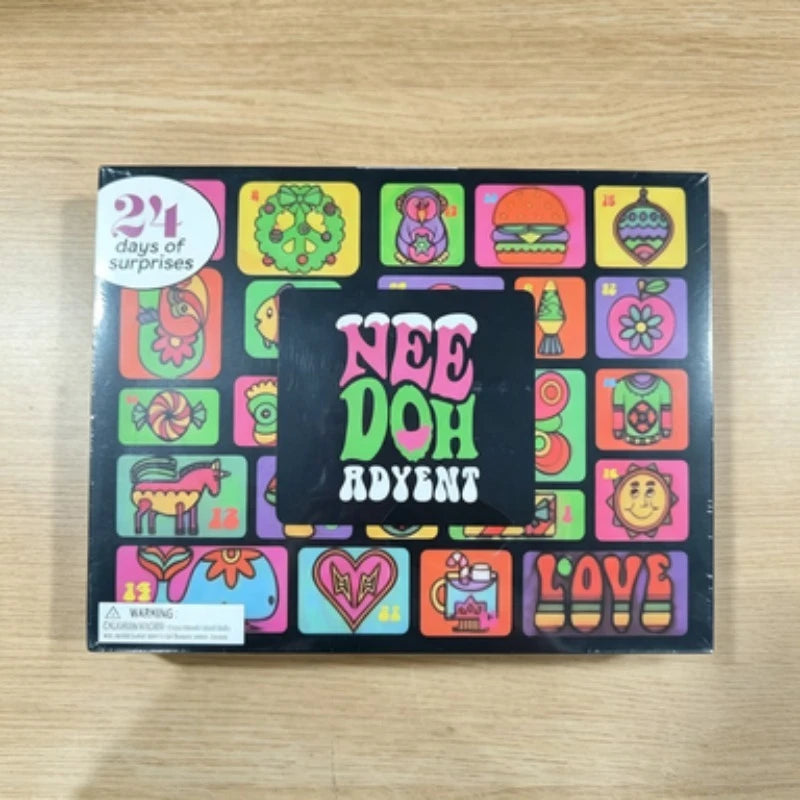 Needoh Advent Calend 2026 Ned Advent Holiday Squeeze Toy Cave Blind Box
