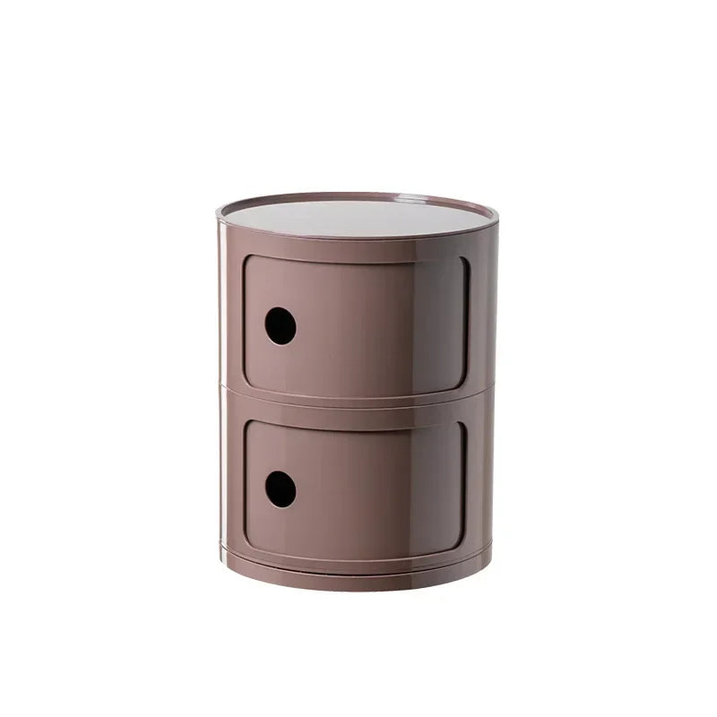 Creative Bedside Table Modern Simple Bedroom Storage Cabinet Multi-Layer Simple Plastic Side Cabinet Ins Internet Celebrity 협탁