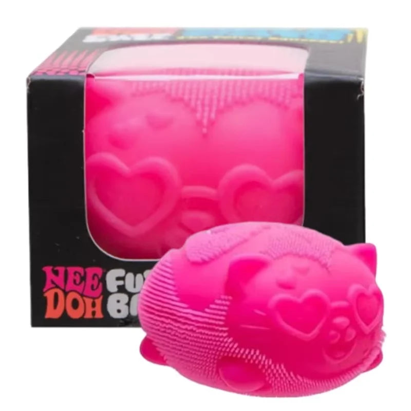 NeeDoh Fuzz Ball Wild Cats Series