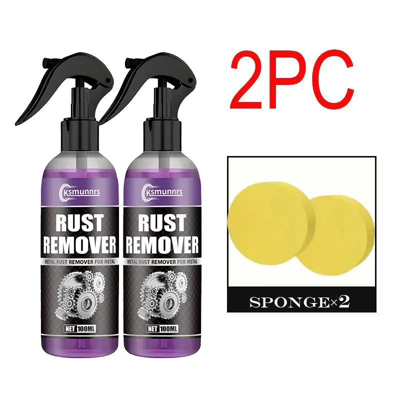 Multi-Purpose Rust Remover Spray | Strong Elimination of Rust & Iron Buildup, Ideal for Chrome Paint & Automotive Maintenance